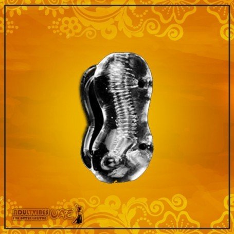 TRANSPARENT STROKER DELAYED SOFT VULVA DSBMLGT-018