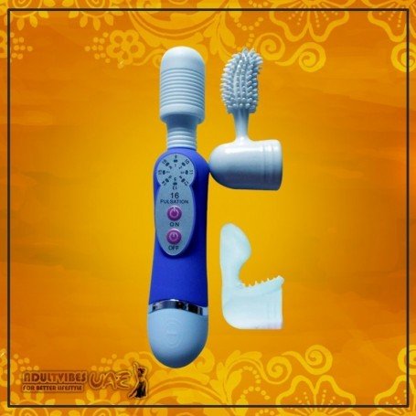 16 SPEED CORDLLESS MAGIC WAND MASSAGER VM-008