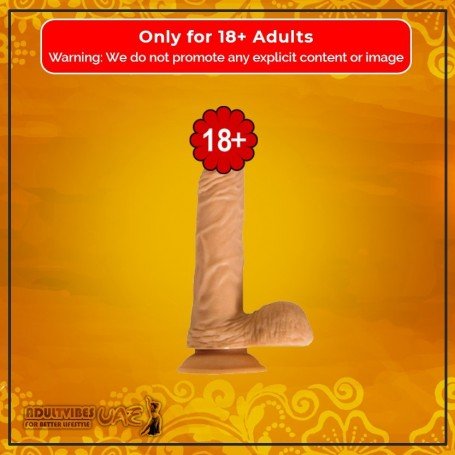 HUGE 8 INCH REALISTIC SUCTION CUP REALISTIC NON VIBRATOR RSNV-017