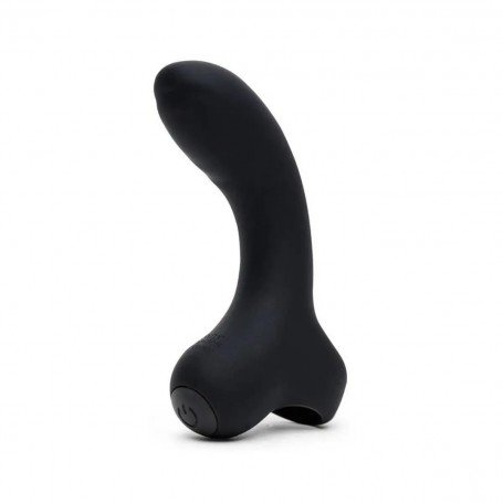 FIFTY SHADES OF GREY - SENSATION RECHARGEABLE G-SPOT FINGER VIBRATOR (BLACK)