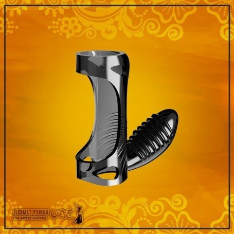 LABIA VIBRATE STIMULATE TOOL SLEEVE EXTENDER DELAY EJACULATION SILICONE RING DSBCR-008