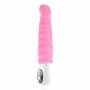 FUN FACTORY - PATCHY PAUL RIBBED RECHARGEABLE G SPOT VIBRATOR PINK