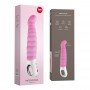 FUN FACTORY - PATCHY PAUL RIBBED RECHARGEABLE G SPOT VIBRATOR PINK