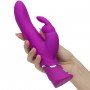 HAPPY RABBIT - CURVE POWER MOTION PULSATOR RABBIT VIBRATOR PURPLE