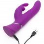 HAPPY RABBIT - CURVE POWER MOTION PULSATOR RABBIT VIBRATOR PURPLE