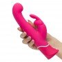 HAPPY RABBIT - G- SPOT RECHARGEABLE RABBIT VIBRATOR PINK