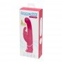 HAPPY RABBIT - G- SPOT RECHARGEABLE RABBIT VIBRATOR PINK