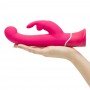 HAPPY RABBIT - G- SPOT RECHARGEABLE RABBIT VIBRATOR PINK