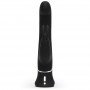HAPPY RABBIT - G-SPOT STROKER RECHARGEABLE RABBIT VIBRATOR BLACK
