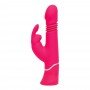 HAPPY RABBIT - THRUSTING VIBRATOR HOT PINK