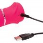 HAPPY RABBIT - THRUSTING VIBRATOR HOT PINK