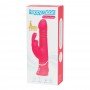 HAPPY RABBIT - THRUSTING VIBRATOR HOT PINK