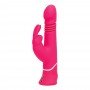 HAPPY RABBIT - THRUSTING VIBRATOR HOT PINK