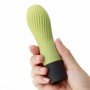 IROHA - ZEN MATCHA SILICONE RIBBED G SPOT MASSAGER