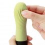 IROHA - ZEN MATCHA SILICONE RIBBED G SPOT MASSAGER