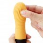 IROHA - ZEN YUZUCHA SILICONE RIBBED G SPOT MASSAGER