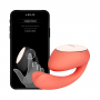 LELO - IDA WAVE APP CONTROLLED DUAL STIMULATION MASSAGER CORAL RED