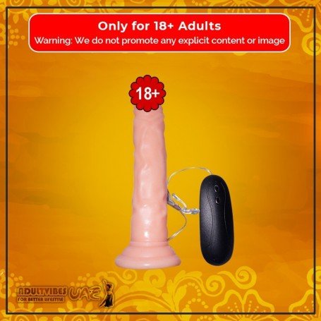 STRONG SUCTION CUP REALISTIC VIBRATOR WITH REMOTE RSV-082