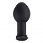 FUN FACTORY - B BALLS UNO WEIGHTED BUTT PLUG BLACK & GREY