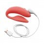 WE VIBE - CHORUS REMOTE CONTROL COUPLE VIBRATOR (APP COMPATIBLE) CRAVE CORAL