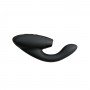 WOMANIZER - DUO 2 PLEASURE AIR CLITORAL STIMULATOR AND G-SPOT VIBRATOR (BLACK)