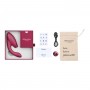 WOMANIZER - DUO 2 PLEASURE AIR CLITORAL STIMULATOR AND G-SPOT VIBRATOR (BORDEAUX)