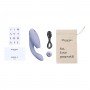 WOMANIZER - DUO 2 PLEASURE AIR CLITORAL STIMULATOR AND G-SPOT VIBRATOR (LILAC)