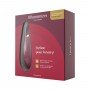 WOMANIZER - PREMIUM 2 SILICONE RECHARGEABLE CLITORAL STIMULATOR BORDEAUX