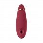 WOMANIZER - PREMIUM 2 SILICONE RECHARGEABLE CLITORAL STIMULATOR BORDEAUX