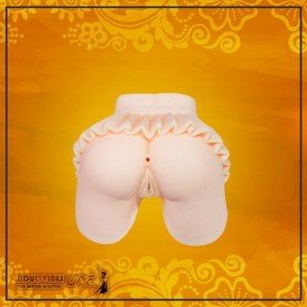 SILICONE MINI SKIRT ASS & VAGINA MASTURBATOR V2