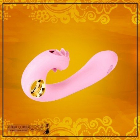 TONGUE LICKING REALISTIC VIBRATOR V2 DSBLXV-013