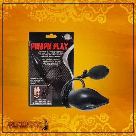 PUMP N PLAY BUTT PLUG AD-030