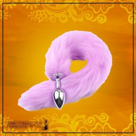 FAUX FOX TAIL STAINLESS STEEL PICKY PLUG DSBAD-008