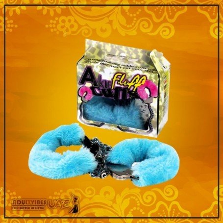 ANKLE FLUFF CUFFS WITH KEYS BDP-012