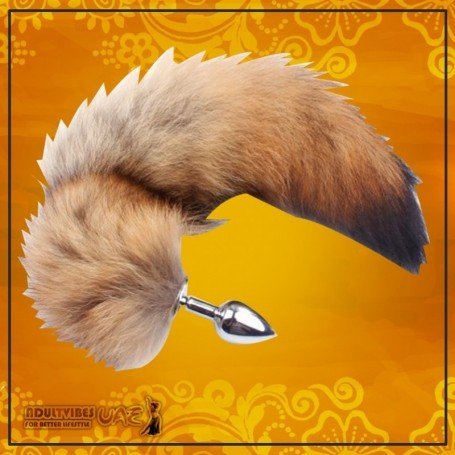 REAL WOLF TAIL FUSSY PLUG PICKY TOYS DSBAD-011