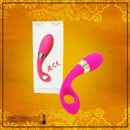 ULTRA SILENT REMOTE CONTROLLED VIBRATOR LXV-020