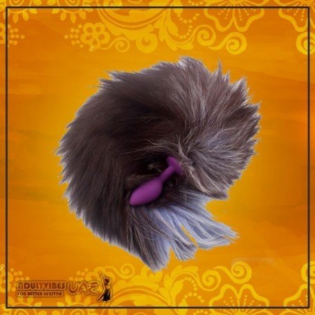 REAL FOX TAIL METAL SILICONE PICKY PLUG DSBAD-020