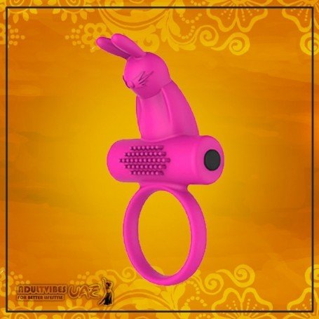 BOREAS VIBRATING RABBIT SILICONE RING CR-016