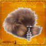METAL STAIN STEEL FOX AND DOG TAIL PICKY PLUG DSBAD-025