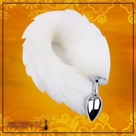 FAUX FOX TAIL PICKY PLUG STAINLESS STEEL V2 DSBAD-031