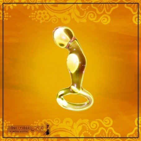 JAGUAR GOLDEN GLASS DILDO GD-009