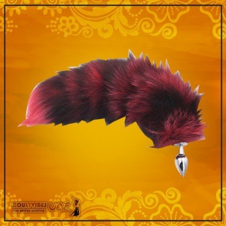 FOX FUR TAIL PICKY VIBRATING PLUG V1 DSBAD-034