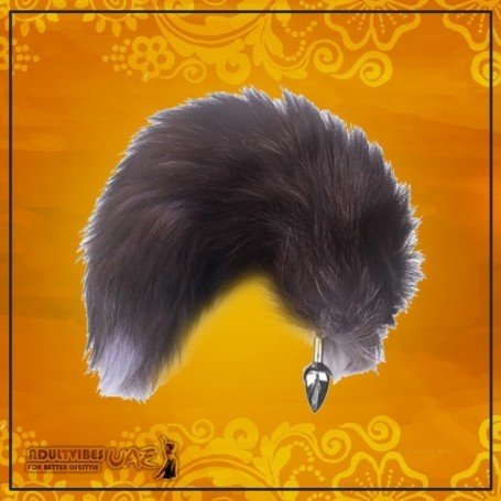 REAL FOX TAIL METAL SILICONE PICKY PLUG V2 DSBAD-037