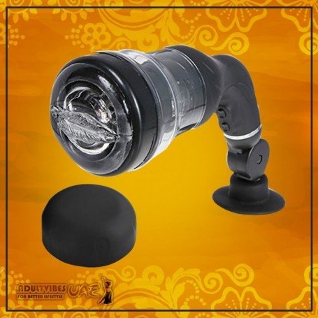 ROTATION LOVER VIBRATING MASSAGER WITH SUCTION CUP MS-051